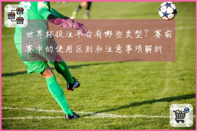 世界杯投注平台有哪些类型？赛前赛中的使用区别和注意事项解析